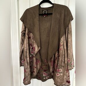 Johnny Was CLAUDETTE METALLIC SWEATER